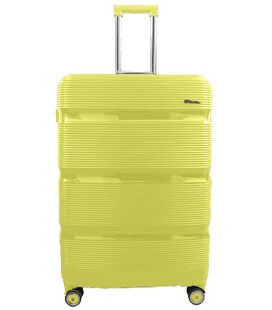 Чемодан Milano 0307 большой L желтый фото, картинка, изображение
