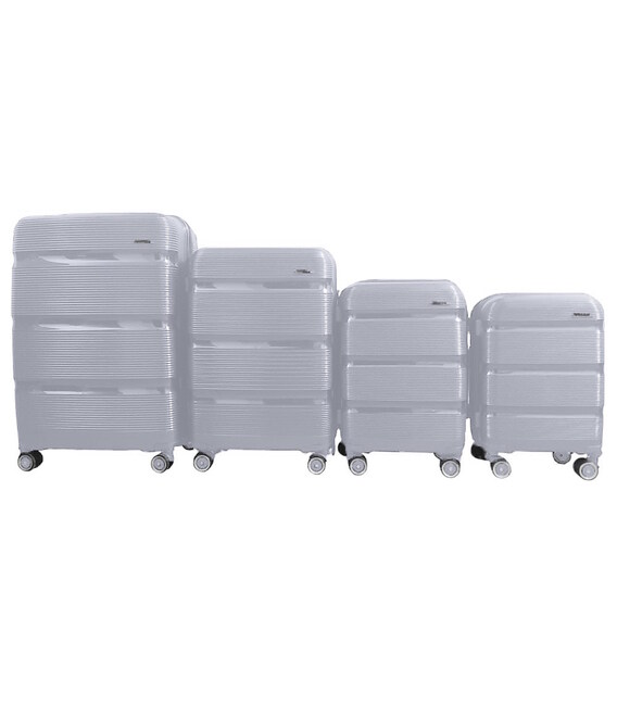 Набір валіз Milano 0307 срібний картинка, зображення, фото