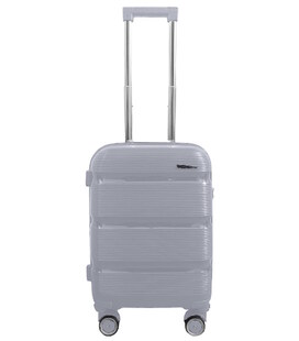 Чемодан Milano 0307 мини XS серебристый фото, картинка, изображение