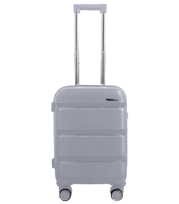 Чемодан Milano 0307 мини XS серебристый фото, картинка, изображение