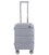 Чемодан Milano 0307 мини XS серебристый фото, картинка, изображение