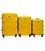 Набор чемоданов Carbon 147 желтый картинка, изображение, фото