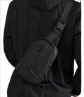 Текстильная сумка-слинг черного цвета Confident AT08-2113A картинка, изображение, фото