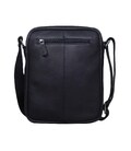 Кожаная сумка через плечо в черном цвете Tavinchi R-870557A картинка, изображение, фото