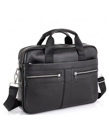 Кожаная сумка для ноутбука мужская Tiding Bag A25-1120A картинка, изображение, фото