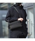 Текстильная сумка слинг черного цвета Confident ATN02-Z0344A картинка, изображение, фото