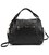 Удобная мягкая кожаная черная сумка Firenze Italy F-IT-1041A картинка, изображение, фото