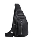 Сумка на одну шлейку черная Tiding Bag FL-A25F-5055A картинка, изображение, фото