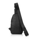 Сумка-слинг черная мужская Tiding Bag 10031A картинка, изображение, фото