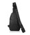 Сумка-слинг черная мужская Tiding Bag 10031A картинка, изображение, фото