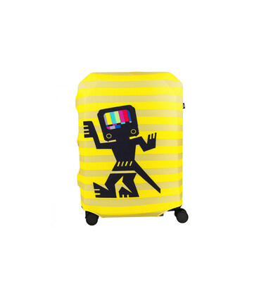 Чохол для валізи BG Berlin Hug Cover Caveman 57-62см M Bg002-02-124-M картинка, зображення, фото