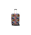 Чехол Coverbag полиэстер на чемодан Maxi флаги Высота 65-80см PL0413 картинка, изображение, фото