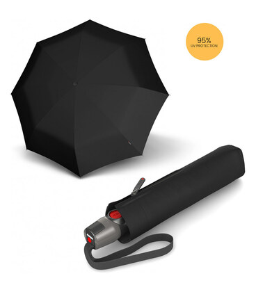 Зонт Knirps T.200 Medium Duomatic Black UV Protection Kn95 3201 10001 картинка, изображение, фото
