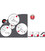 Парасолька Knirps C.200 Medium Duomatic Red Kn95 8200 1501 картинка, зображення, фото