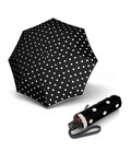 Складана парасолька Knirps T.100 Small Duomatic Dot Art Black Kn9531004901 картинка, зображення, фото