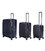 Набор чемоданов Lojel Cubo V4 S/M/L Black Lj-1627-09430 картинка, изображение, фото