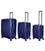 Набор чемоданов Lojel Cubo V4 S/M/L Navy Blue Lj-1627-61340 картинка, изображение, фото