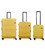 Набор чемоданов Lojel Cubo V4 S/M/L Mustard Lj-1627-66340 картинка, изображение, фото