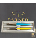 Набор Parker JOTTER UKRAINE Originals Sky Blue CT BP + Yellow CT BP (2 шариковые ручки) картинка, изображение, фото