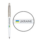 Ручка кулькова Parker JOTTER Originals UKRAINE White CT BP Прапор + Ukraine 15032_T1403u картинка, зображення, фото
