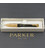 Ручка шариковая Parker URBAN Muted Black GT BP Трезубец на торце + Слава Україні 30035_T011y картинка, изображение, фото