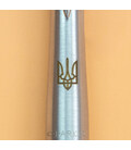 Ручка шариковая Parker URBAN UKRAINE Metro Metallic CT BP Трезубец 30335_T001b картинка, изображение, фото