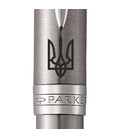 Ручка кулькова Parker SONNET UKRAINE Stainless Steel CT BP Тризуб 84232_T001b картинка, зображення, фото