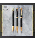 Ручка перьевая Parker IM Premium Black GT FP F 24 011 картинка, изображение, фото