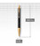 Шариковая ручка Parker IM Premium Black GT BP 24 032 картинка, изображение, фото