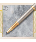 Ручка-ролер Parker IM Premium Warm Silver GT RB 24 122 картинка, зображення, фото