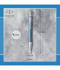 Ручка кулькова Parker IM Premium Blue Grey CT BP 24 932 картинка, зображення, фото