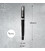Перова ручка Parker URBAN Muted Black CT FP F 30111 картинка, зображення, фото