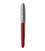 Ручка перьевая Parker SONNET Essentials Metal & Red Lacquer CT FP F 83 611 картинка, изображение, фото