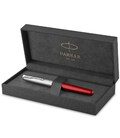 Ручка-ролер Parker SONNET Essentials Metal & Red Lacquer CT RB 83 622 картинка, зображення, фото
