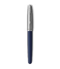 Ручка перова Parker SONNET Essentials Metal & Blue Lacquer CT FP F 83 711 картинка, зображення, фото