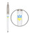 Ручка кулькова Parker JOTTER Originals UKRAINE White CT BP Тризуб синьо-жовтий 15032_T0017u картинка, зображення, фото