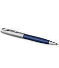 Ручка шариковая Parker SONNET Essentials Metal & Blue Lacquer CT BP 83 732 картинка, изображение, фото