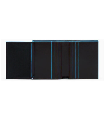 Портмоне Piquadro Blue Square (B2) Black PU6260B2R_N картинка, зображення, фото