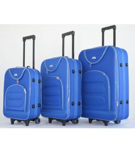 Набор Чемоданов Bonro Lux синий фото, картинка, изображение