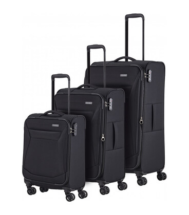 Набор чемоданов Travelite Chios Black TL080040-01 картинка, изображение, фото