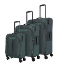 Набор чемоданов Travelite CROATIA Forest Green TL080340-82 картинка, изображение, фото