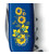 Складной нож Victorinox SPARTAN UKRAINE Цветы 1.3603.2_T1050u картинка, изображение, фото