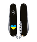 Складной нож Victorinox CLIMBER UKRAINE Сердце сине-желтое 1.3703.3_T1090u картинка, изображение, фото