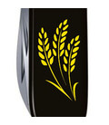 Складаний ніж Victorinox HUNTSMAN UKRAINE Колоски пшениці жовті 1.3713.3_T1338u картинка, зображення, фото