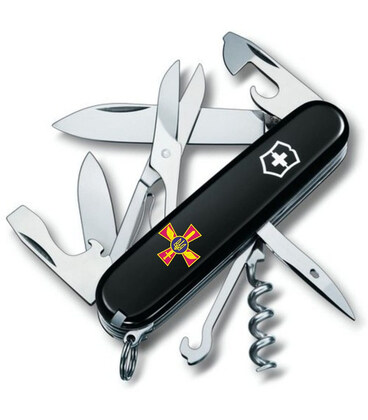Складной нож Victorinox CLIMBER ARMY Эмблема ВС ВСУ 1.3703.3_W0040u картинка, изображение, фото