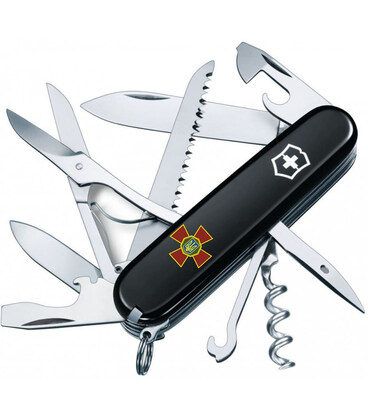 Складной нож Victorinox HUNTSMAN ARMY Эмблема НГУ 1.3713.3_W0100u картинка, изображение, фото