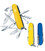 Складаний ніж Victorinox HUNTSMAN UKRAINE жовто-синій 1.3713.8.2 картинка, зображення, фото