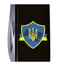 Складаний ніж Victorinox SPARTAN UKRAINE Тризуб на щиті зі стрічкою 1.3603.3_T1070u картинка, зображення, фото