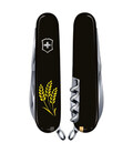 Складной нож Victorinox SPARTAN UKRAINE Колоски пшеницы желт. 1.3603.3_T1338u картинка, изображение, фото