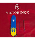 Складной нож Victorinox CLIMBER UKRAINE Герб на флаге верт. 1.3703.7.T3030p картинка, изображение, фото